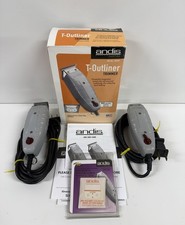 QTY 2 Andis T-Outliner Model G Corded Hair Trimmer Tested Working Well READ