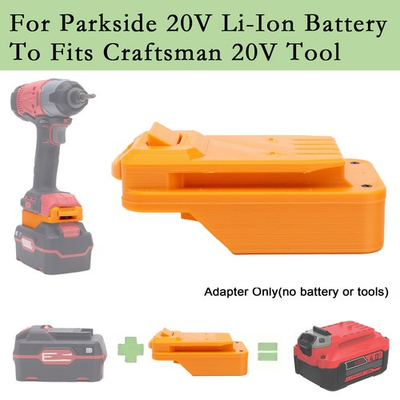 #ad #ad Adapter For Parkside 20V Li ion Battery To Fits Craftsman 20V Power Tools $28.99