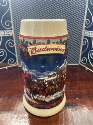 Budweiser Holiday Collection Stein 2003