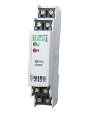 BIS-412 PULSE RELAY BISTABLE GROUPSET UP TO-412-24V