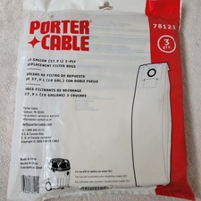 Porter-Cable 78121 OEM 3-Pack Filter Bags for...