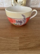 Whittard Large Cat Kitten Coffee Cup Mug Ceramic 