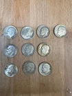 10 Silver Roosevelt dimes in order from 1950 to 1953!