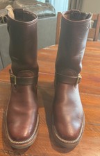 Wesco Boots Mister Lou Engineer Boots-Franklin & Poe Exclusive size 10.5 D