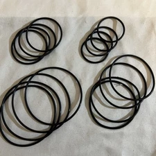 Vex IQ Rubber Belt For Pulley, 16 Total, 4 Of Each Size
