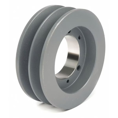 Zoro Select 542B 1/2 In To 1-15/16 In Quick Detachable Bushed Bore 2 Groove
