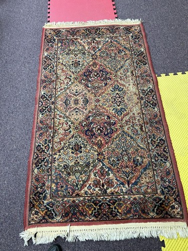 AUTHENTIC KARASTAN MULTICOLOR PANEL KIRMAN PATTERN #717 RUG CARPET
