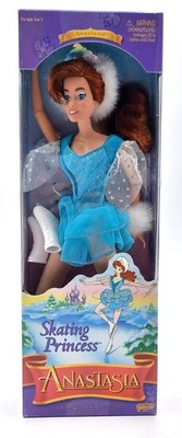 1997 Anastasia Ice Skating Princess Anya Puppe / Galoob 23011, NrfB