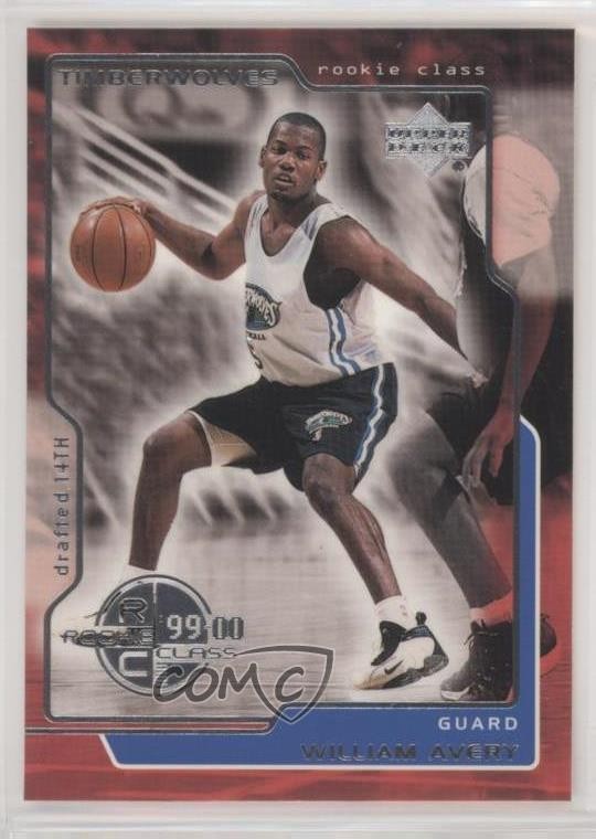 1999-00 Upper Deck Rookie Class William Avery #169 Rookie RC 0k4