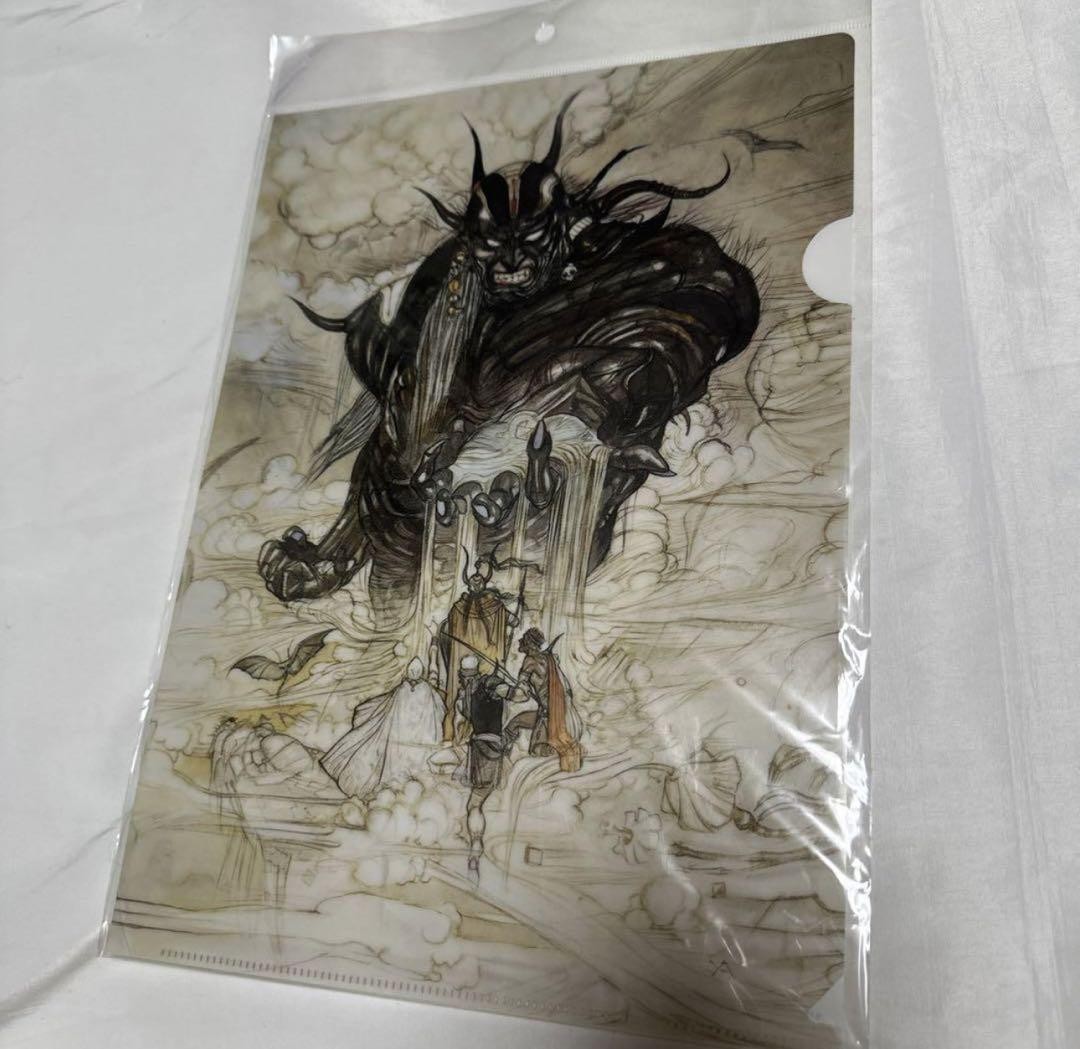 Final Fantasy Amano Yoshitaka Clear File Japan Anime | eBay