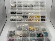 Jewelry Kits- Earrings, Necklace, Stones Clasps Magnetic Clasps Containers