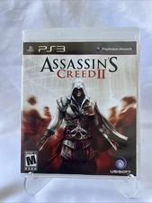 Assassin's Creed II 2 PS3 2009 Video Game Sony PlayStation 3 w/ Manual Tested!