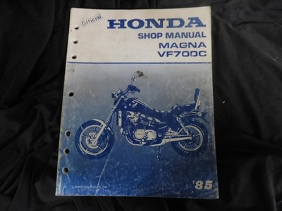 Official Honda Magna-VF700C 1985 Shop Manual  B1076!