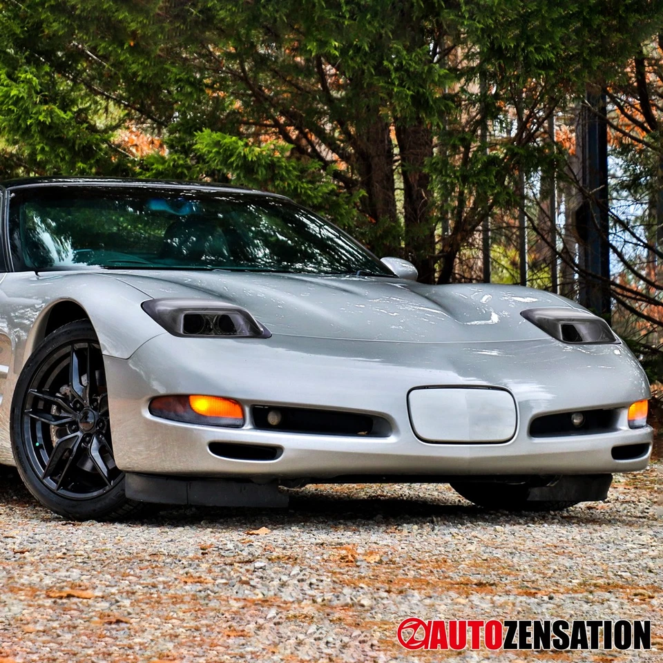 Fit 1997-2004 Chevrolet Corvette C5 Smoke Projector Headlights Lamps Left+Right Foto 4 de 4
