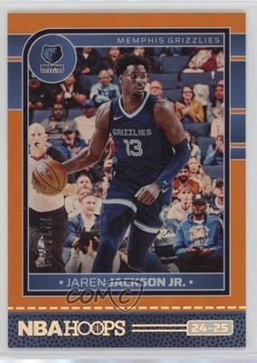 2024-25 Panini NBA Hoops Orange 121/149 Jaren Jackson Jr #113 0q0