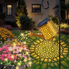 Solar Watering Can Lights Waterproof, Solar Lights Outdoor Decorative Garden Dec
