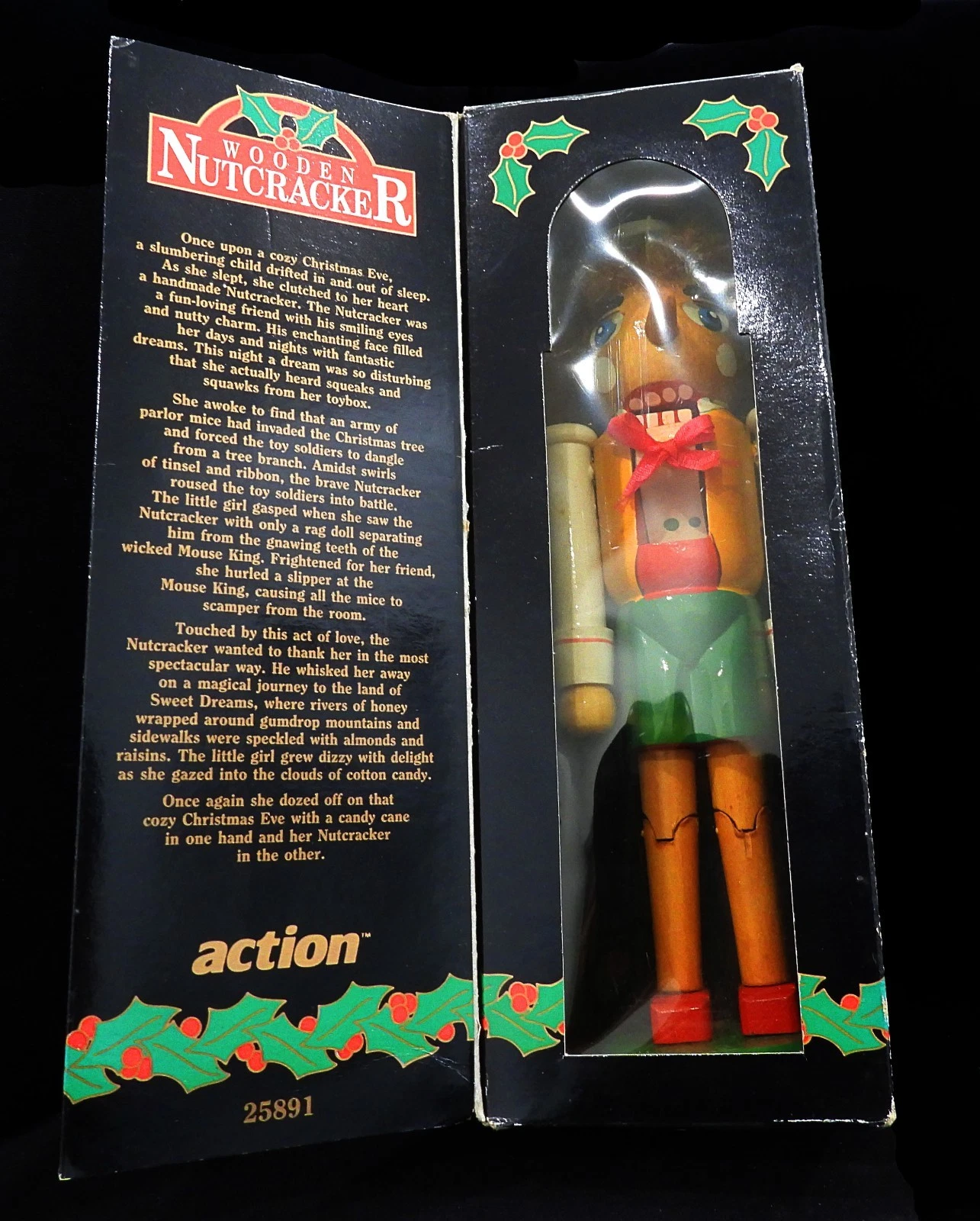 Vintage Wooden Pinocchio Nutcracker