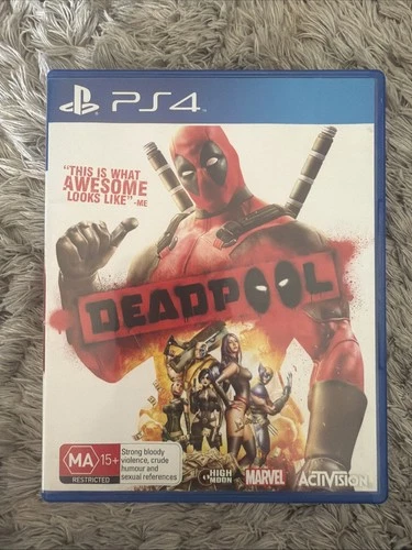 Deadpool Video Game (Playstation 4) PS4 RARE AUS AU PAL Good Condition Working