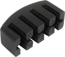 Rubber Cello Mute  Black Practice Mute for Quiet Playing