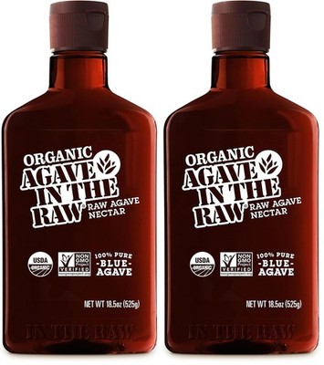 Organic Agave Nectar Sweetener, Blue Syrup - Vegan, Gluten-Free, Low... 