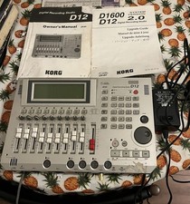 KORG D12 Digital Recording Studio MTR Multi Track Recorder