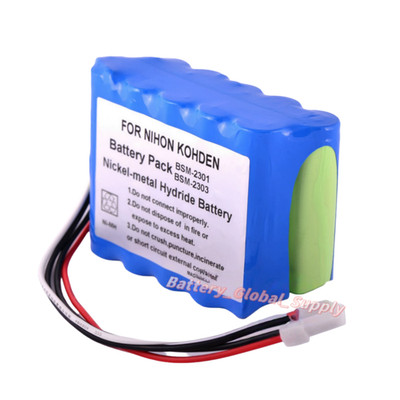 Battery for Nihon Kohden BSM-2351K SBM-2353 BSM-2353C 2353K 2354A  2354A 1 PCS