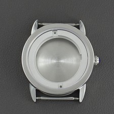 Sapphire Crystal 42mm Watch Case STEEL For ETA2824 PT5000 Movement 34.50mm Dials
