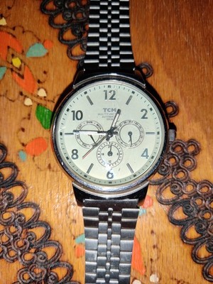 TCM Tchibo Multifunction Automatic Watch Automatik Armbanduhr Herren 40mm