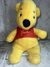 Vintage Winnie The Pooh Large Plush Stuffed Bear Sears - Sears And Disney