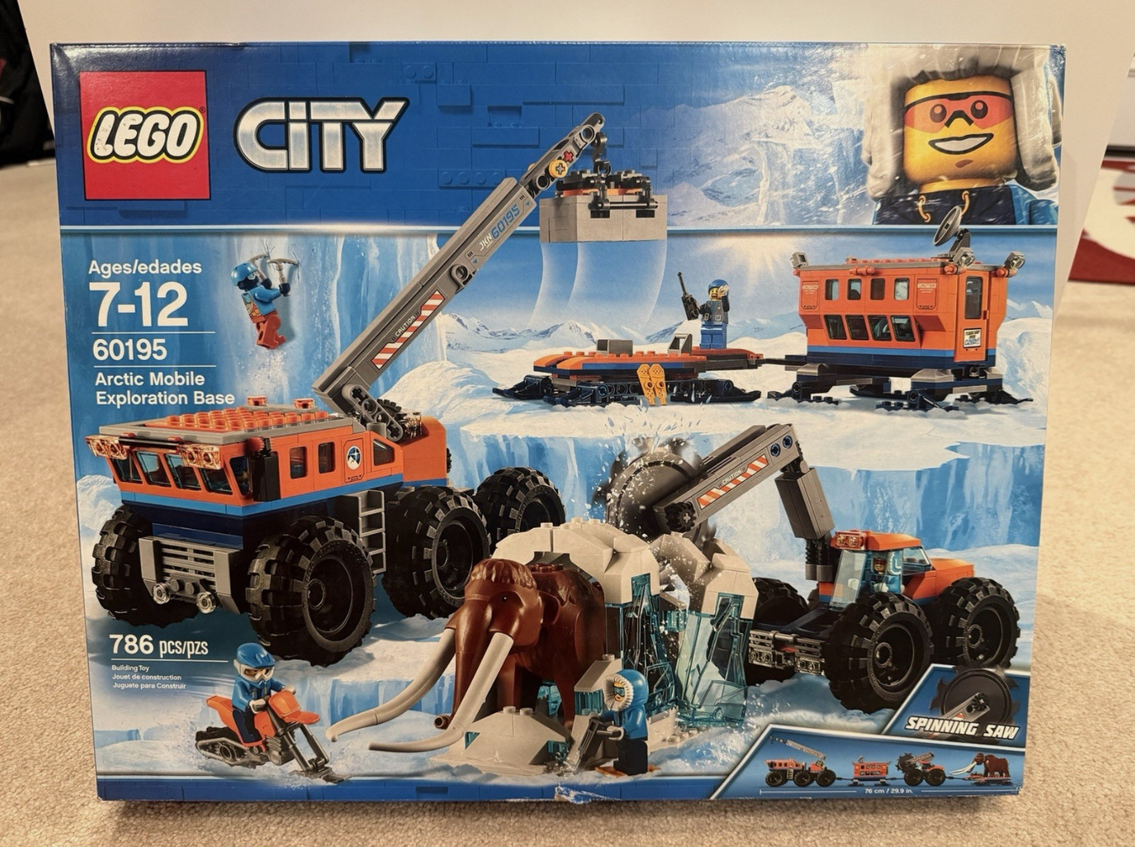 LEGO CITY: Arctic Mobile Exploration Base (60195) Brand New Factory Sealed Rare