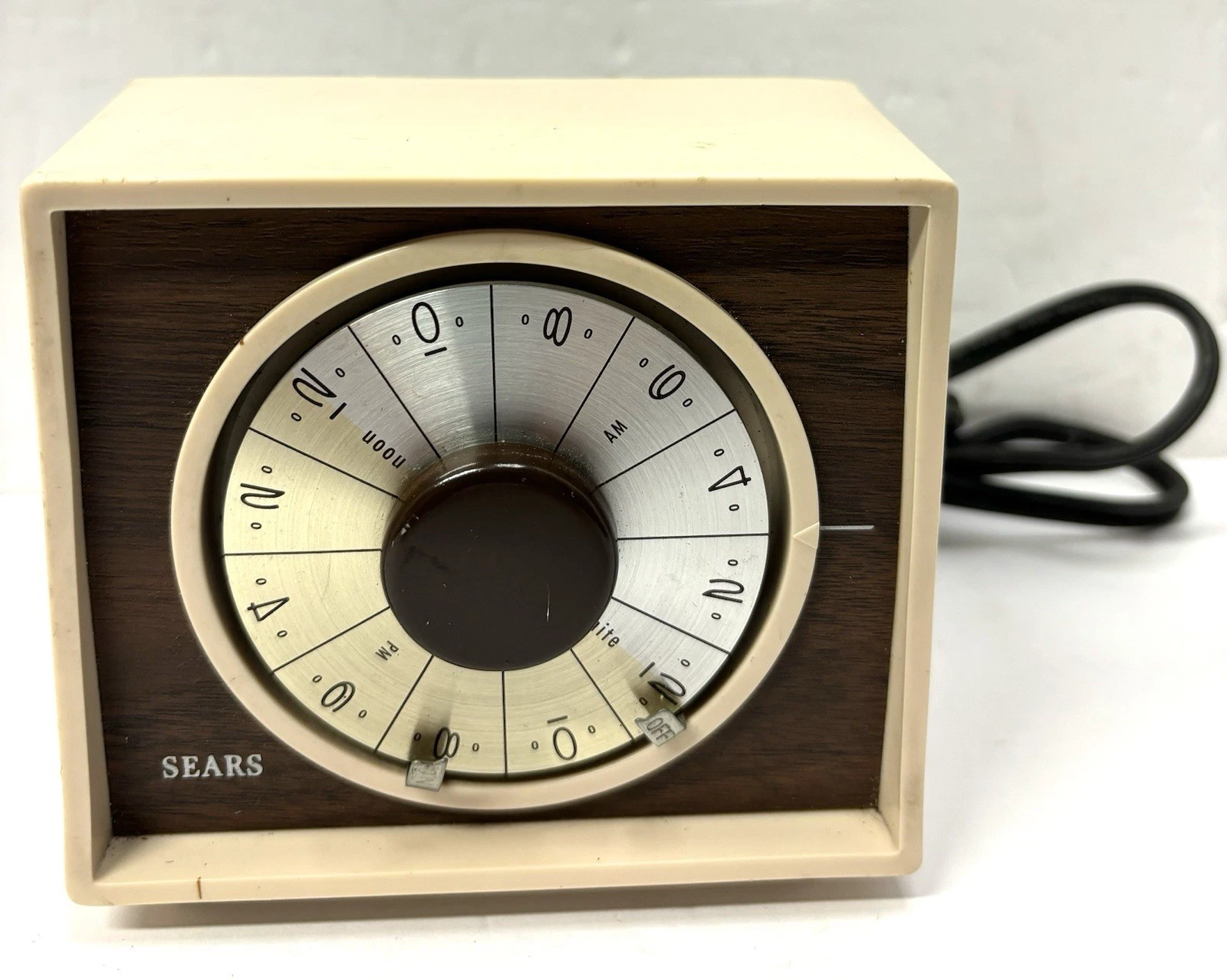 Vintage Sears Roebuck 24 Hour All Purpose Timer Model #796.6445 *Runs *Untested