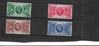 KING GEORGE V SILVER JUBILEE MM SET OF FOUR SG 453-456 REF 429