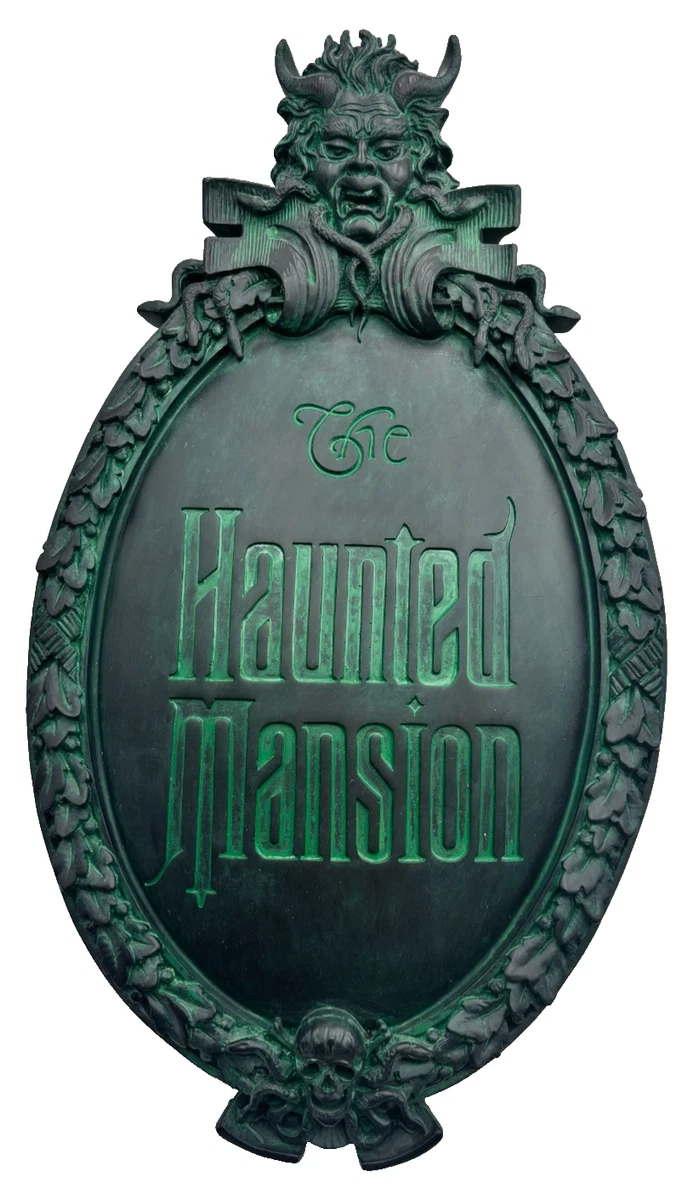 Haunted Mansion Disney Signs (1968-Now) for sale | eBay
