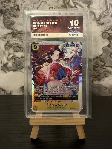 ACE 10 Boa Hancock OP14-112 The Azure Sea's Seven Japanese SR One Piece Card