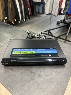 Sony DVP-SR200P DVD Player CD Progressive Scan Black Dolby Digital tested works