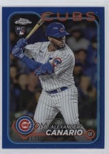 2024 Topps Chrome Blue Refractor /150 Alexander Canario #174 0in6