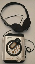 GPX Sports X Am/FM Radio Stereo With Original Head Phones Works Tested