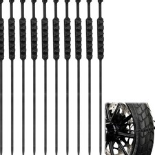 Motorrad Schneeketten 10 Stück Nylon Schneeketten Fahrrad Schneeketten