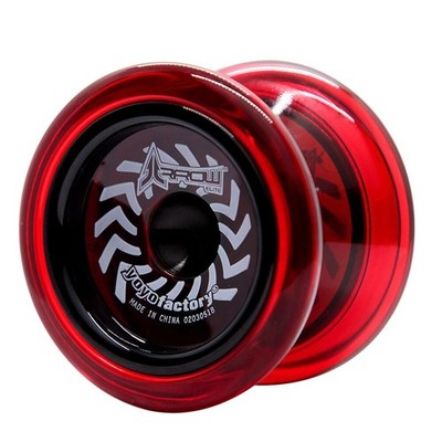 yoyofactory Yo-Yo Arrow rot Freilauf-Yo-Yo mit zusätzlichem Lager