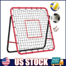 4x4 ft Soccer Rebounder Net ,Adjustable Portable Football Training Equipment Net