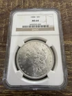 1884 Morgan Silver Dollar $1 - NGC MS64 - Choice Uncirculated - Blast Luster