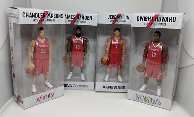 Houston Rockets collectible James Harden Jeremy Lin Dwight Howard 4 complete set