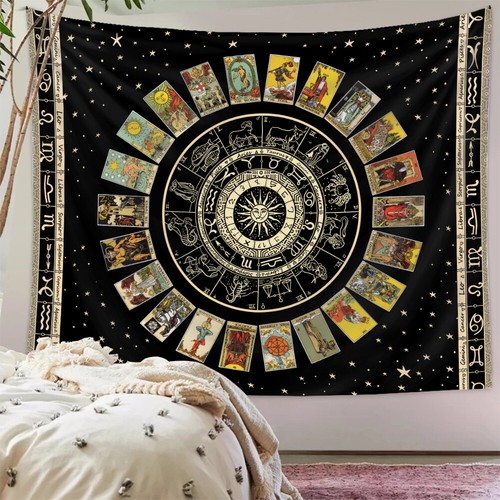 2025 - Extra Large Tapestry Wall Hanging Mandala Psychedelic Bohemian Rug Decors - Picture 24 of 29