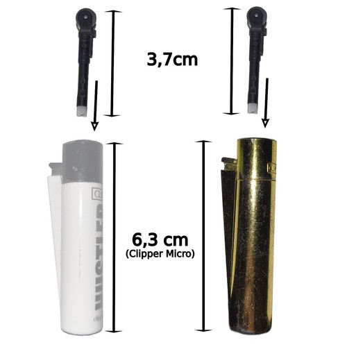 🔥5-25 FlintSystem für Clipper Micro & Metall Clipper Feuerstein Zündstift🔥 - Bild 4 von 22