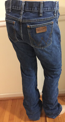 Wrangler Retro Men Pants 31x38 Slim Fit 