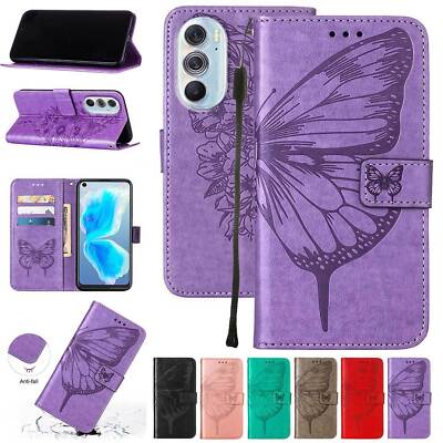 For Motorola G Pure/G Power 2023/G Stylus /G 5G 2022 Leather Flip Case Cover