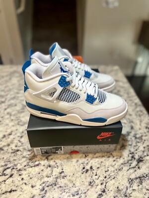 Air Jordan 4 Retro Military Blue size 10M | eBay