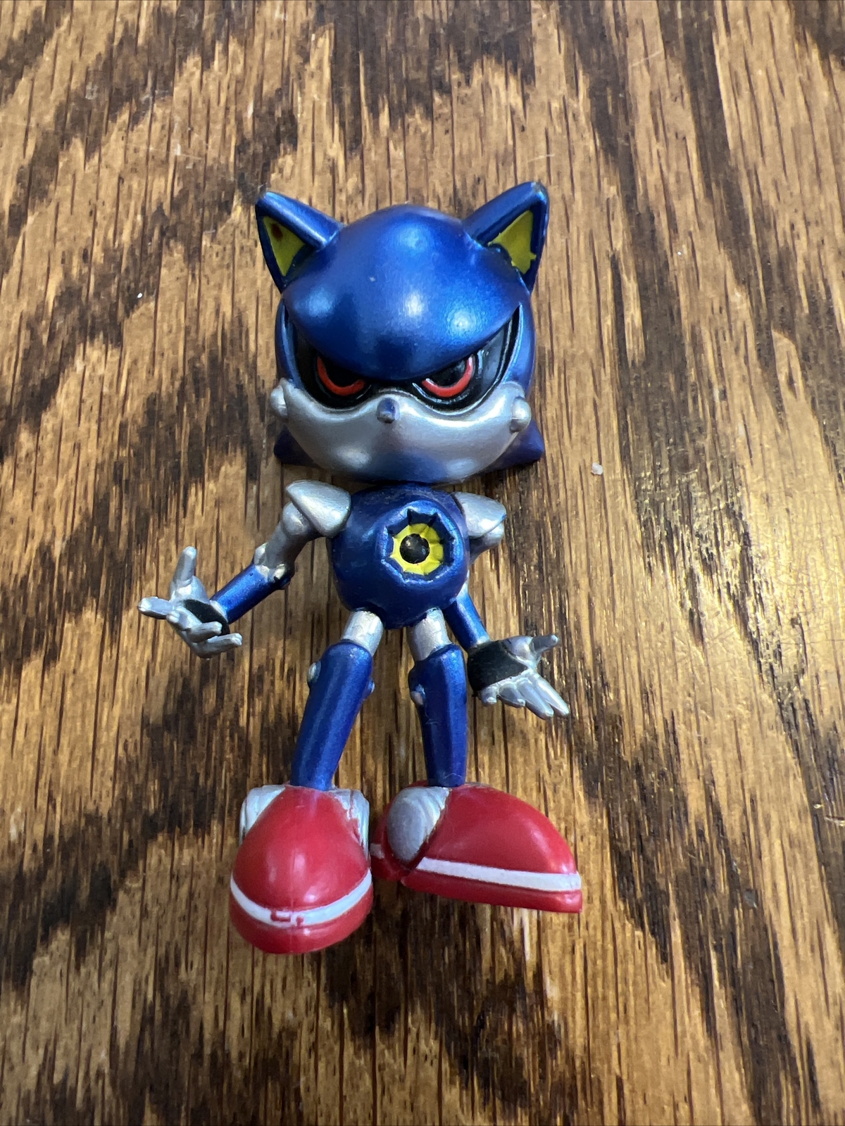 Jazwares Sonic the Hedgehog Metal Sonic Action Figure 3 Inch Sega Rare Toy