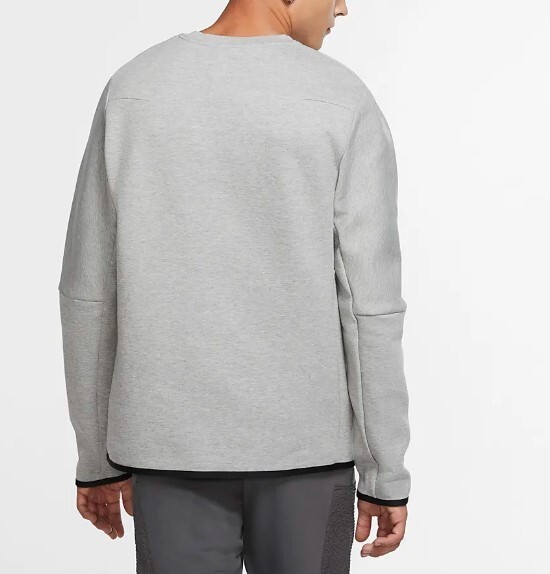 BB CHAIN LOGO TECH SWEAT SHIRT - GREY-Ｓ BB CHAIN LOGO TECH SWEAT SHIRT - GREY-S