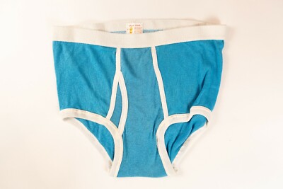 1970's Vintage Underwear - Men's Medium Size Blue Brief by Style Club ...